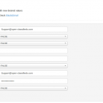 Email   settings