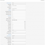 General  settings