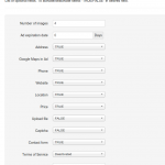 Advertisement Configuration