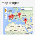 map widget multiple
