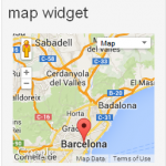 map widget working