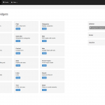 Widgets